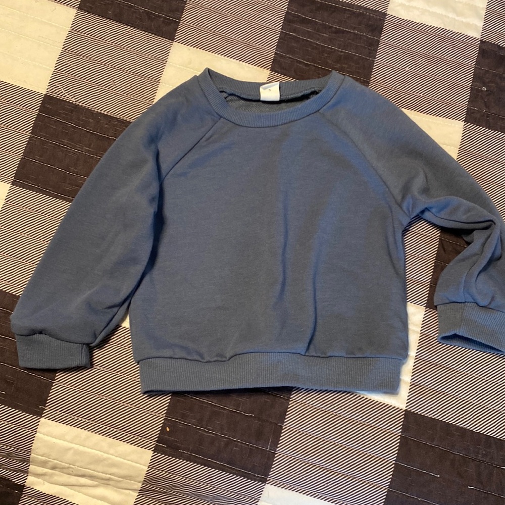 12-18 month blue sweater